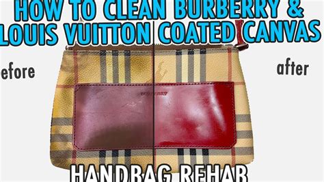 clean burberry men's wallet canvas|Burberry bag cleaning instructions.